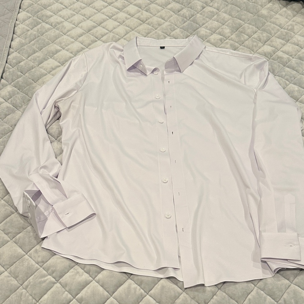 Classic White Men's Shirt